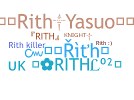 Smeknamn - Rith