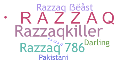 Smeknamn - Razzaq