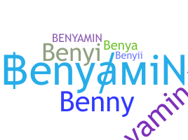 Smeknamn - Benyamin