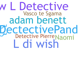 Smeknamn - Detective