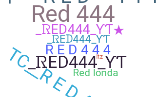 Smeknamn - RED444