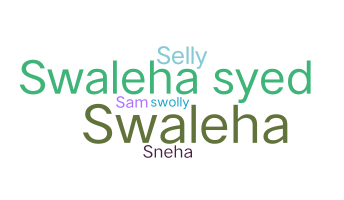 Smeknamn - swaleha