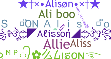 Smeknamn - Alison