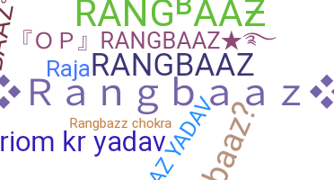 Smeknamn - Rangbaaz