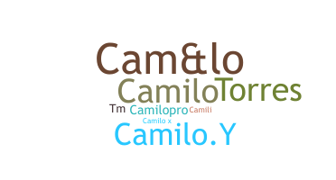 Smeknamn - CamiloX