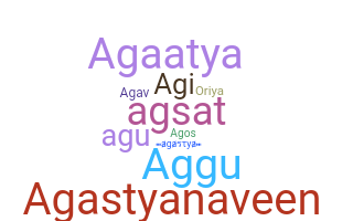 Smeknamn - Agastya