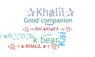 Smeknamn - Khalil
