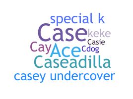 Smeknamn - Casey