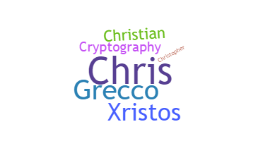Smeknamn - Christos