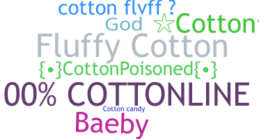 Smeknamn - Cotton