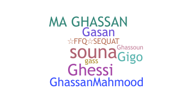 Smeknamn - Ghassan