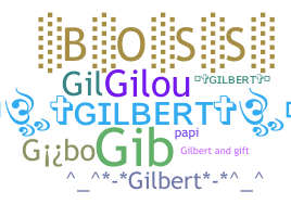 Smeknamn - Gilbert