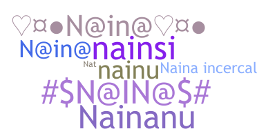 Smeknamn - Naina