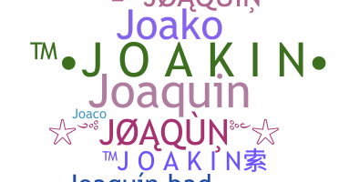 Smeknamn - joaqun