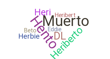 Smeknamn - Heriberto