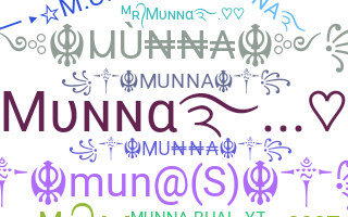 Smeknamn - Munna