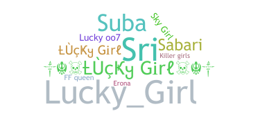 Smeknamn - LuckyGirl