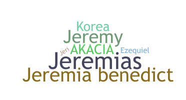 Smeknamn - Jeremia