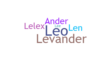 Smeknamn - Leander