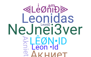 Smeknamn - Leonid