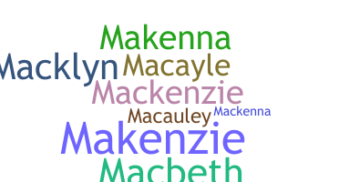 Smeknamn - Mackie