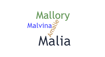 Smeknamn - Mallie