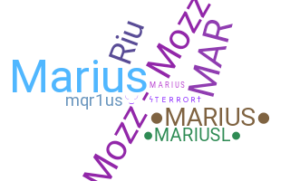 Smeknamn - Marius