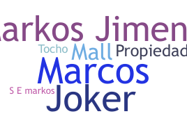 Smeknamn - Markos