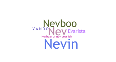 Smeknamn - Nevan
