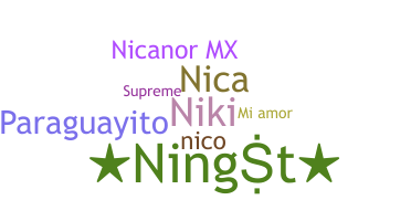 Smeknamn - Nicanor