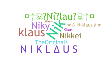 Smeknamn - Niklaus