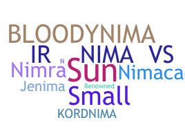 Smeknamn - Nima