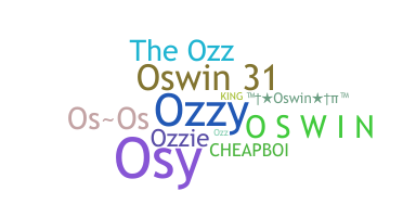 Smeknamn - Oswin