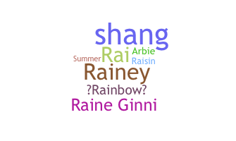 Smeknamn - Raine