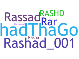Smeknamn - Rashad