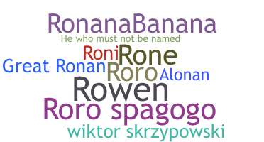 Smeknamn - Ronan