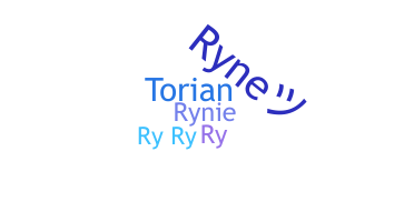 Smeknamn - Ryne