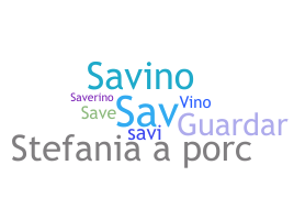 Smeknamn - Saverio
