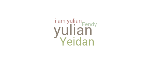 Smeknamn - Yulian