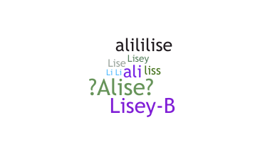 Smeknamn - Alise