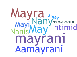 Smeknamn - Amayrani