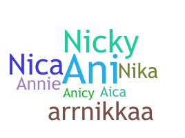 Smeknamn - Anica