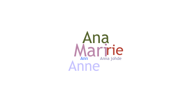 Smeknamn - Annamarie