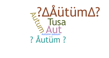 Smeknamn - Autum