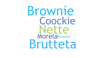 Smeknamn - Brunette