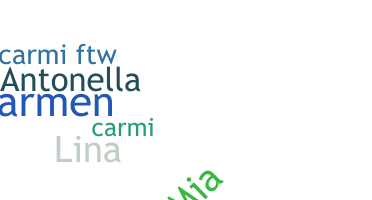 Smeknamn - Carmelina
