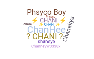 Smeknamn - Chani