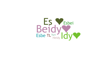 Smeknamn - Esbeidy