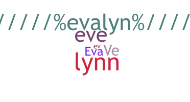 Smeknamn - Evalyn