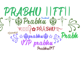 Smeknamn - Prabhu